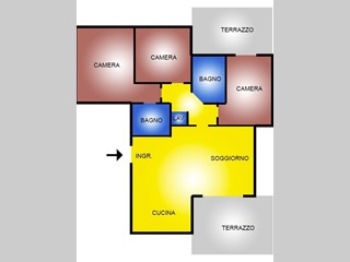 Quadrilocale in Vendita a Marcallo con Casone, 335'000&euro;, 125 m²