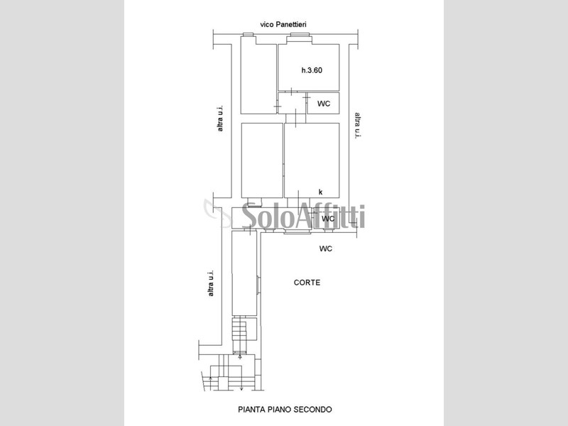 Quadrilocale in Affitto a Napoli, zona Centro Storico - San Giuseppe, 1'250&euro;, 90 m², arredato