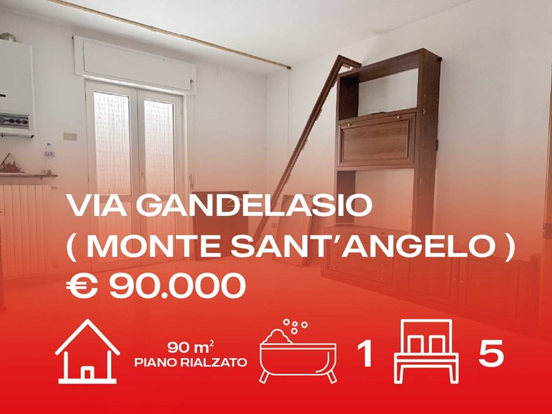 Quadrilocale in Vendita a Monte Sant'Angelo, 90'000&euro;, 90 m²