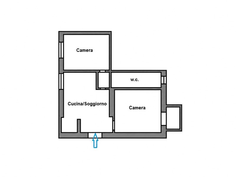 Trilocale in Vendita a Scafati, 165'000&euro;, 70 m²