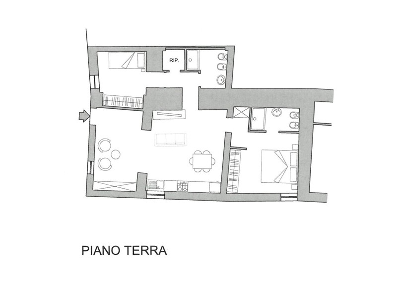 Quadrilocale in Vendita a Siena, 200'000&euro;, 85 m²