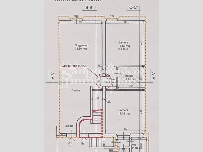 Quadrilocale in Vendita a Cascina, zona Musigliano, 250'000&euro;, 85 m²