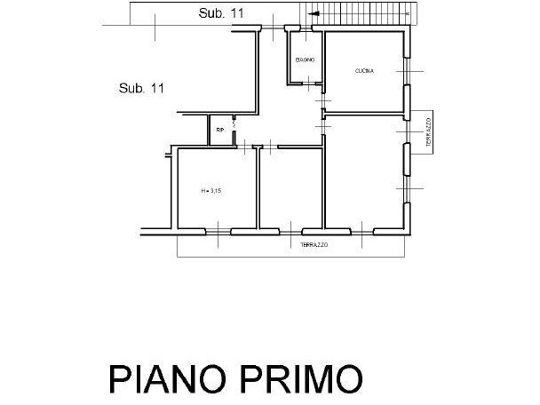 Quadrilocale in Vendita a Carrara, zona Marina di Carrara, 195'000&euro;, 110 m², arredato