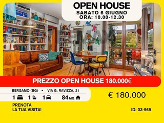 Bilocale in Vendita a Bergamo, 180'000&euro;, 84 m²