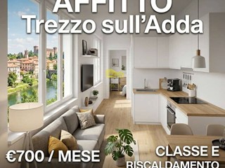 Bilocale in Affitto a Trezzo sull'Adda, 700&euro;, 45 m²
