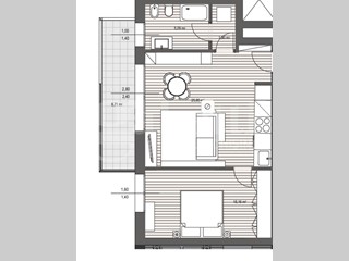 Bilocale in Vendita a Venezia, 220'000&euro;, 60 m²