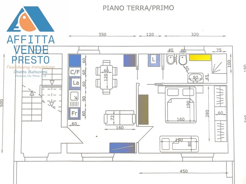Bilocale in Affitto a Chivasso, 550&euro;, 50 m²