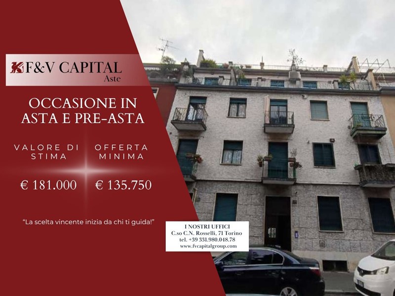 Bilocale in Vendita a Milano, 181'000&euro;, 65 m²