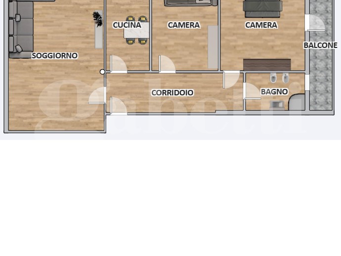 Quadrilocale in Vendita a Avezzano, 79'000&euro;, 100 m²