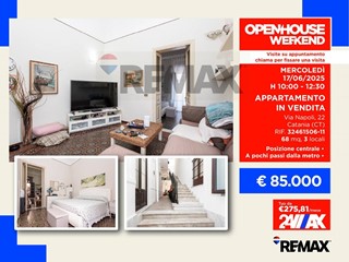 Trilocale in Vendita a Catania, 85'000&euro;, 68 m²
