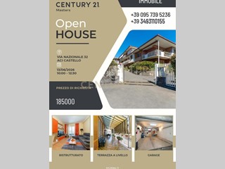 Quadrilocale in Vendita a Aci Castello, 185'000&euro;, 101 m², con Box