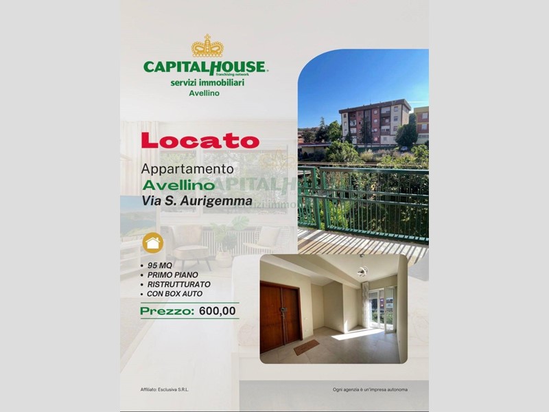 Trilocale in Affitto a Avellino, 600&euro;, 100 m²