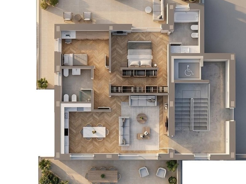 Trilocale in Vendita a Bernate Ticino, 359'000&euro;, 132 m²