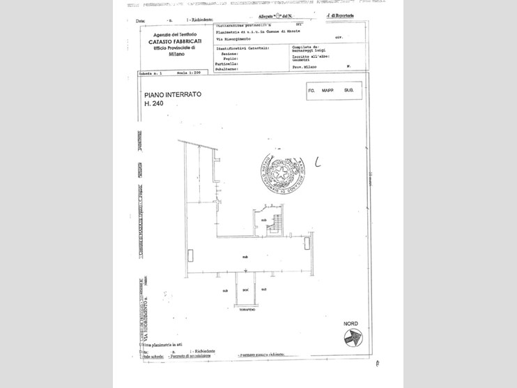 Bilocale in Vendita a Masate, 165'000&euro;, 75 m², con Box