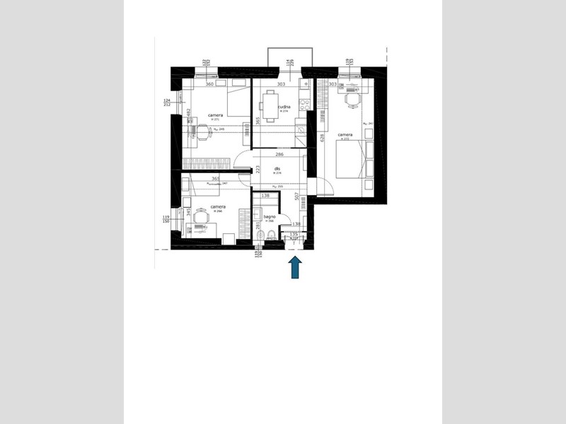 Quadrilocale in Affitto a Torino, 1'500&euro;, 90 m², arredato