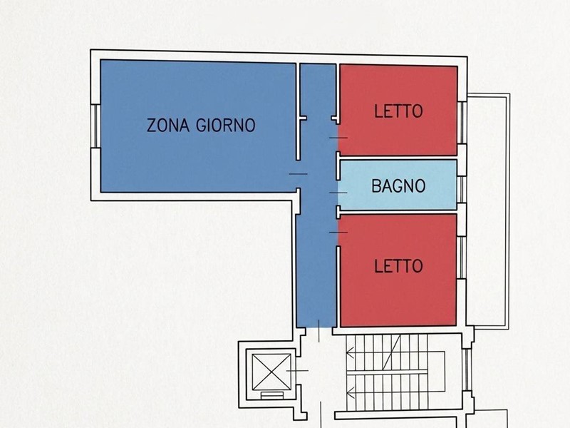 Trilocale in Vendita a Canosa di Puglia, 89'000&euro;, 80 m²