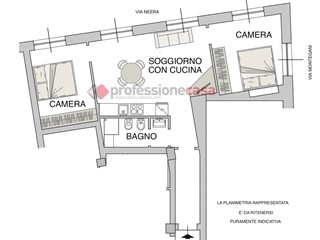 Trilocale in Vendita a Milano, 378'000&euro;, 67 m²
