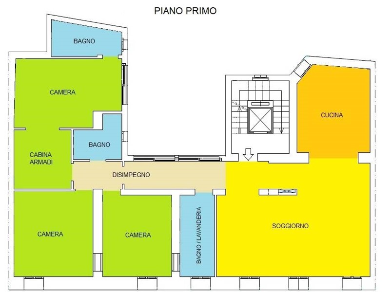 Quadrilocale in Vendita a Piacenza, 210 m²