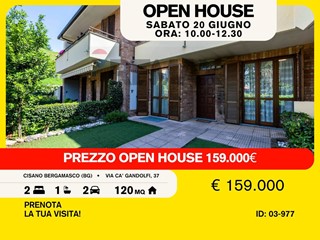 Trilocale in Vendita a Cisano Bergamasco, 159'000&euro;, 120 m²