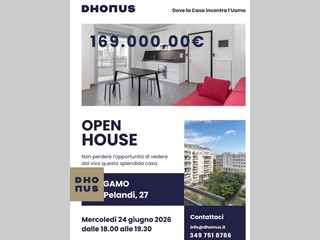 Bilocale in Vendita a Bergamo, 169'000&euro;, 55 m²