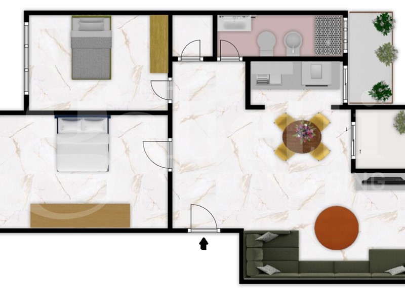 Trilocale in Vendita a Milano, 550'000&euro;, 105 m²