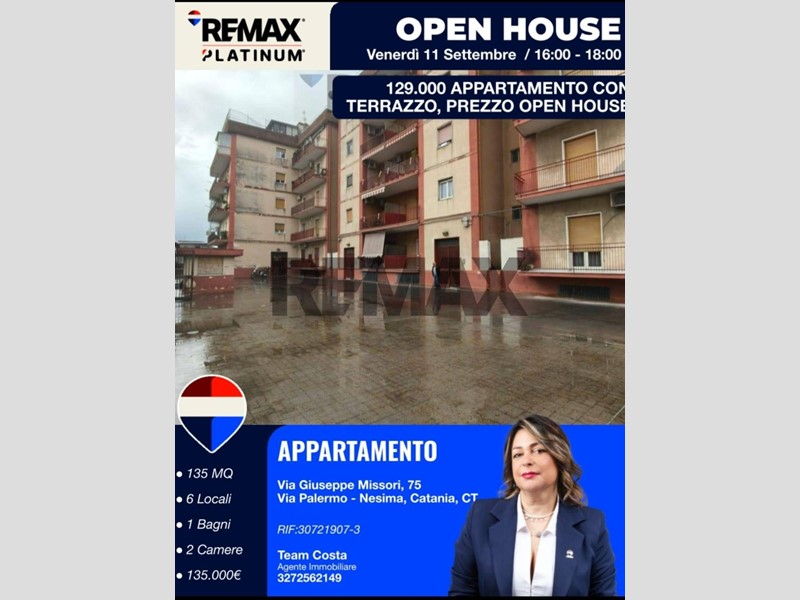 Appartamento in Vendita a Catania, 135'000&euro;, 135 m²
