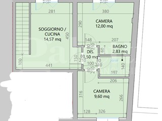 Trilocale in Vendita a Bologna, 195'000&euro;, 68 m²