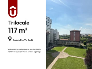 Trilocale in Vendita a Brescia, 205'000&euro;, 117 m², con Box