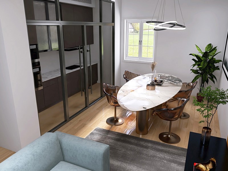 Trilocale in Vendita a Inveruno, 168'000&euro;, 79 m², con Box