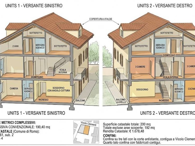 Appartamento in Vendita a Roma, 219'750&euro;, 200 m²