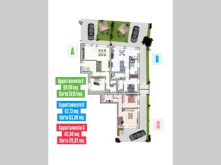 Trilocale in Vendita a Porto San Giorgio, 210'000&euro;, 45 m²