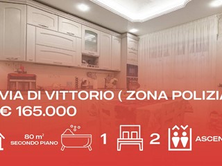 Trilocale in Vendita a Manfredonia, 165'000&euro;, 80 m²