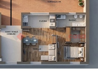 Bilocale in Vendita a Cerro Maggiore, 146'000&euro;, 64 m²