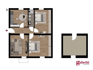 Quadrilocale in Vendita a Bologna, 245'000&euro;, 94 m², arredato