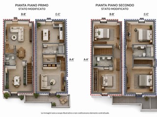 Quadrilocale in Vendita a Cascina, zona Musigliano, 230'000&euro;, 80 m², con Box