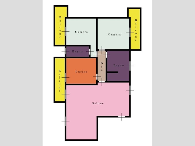Trilocale in Vendita a Roma, 165'000&euro;, 146 m²