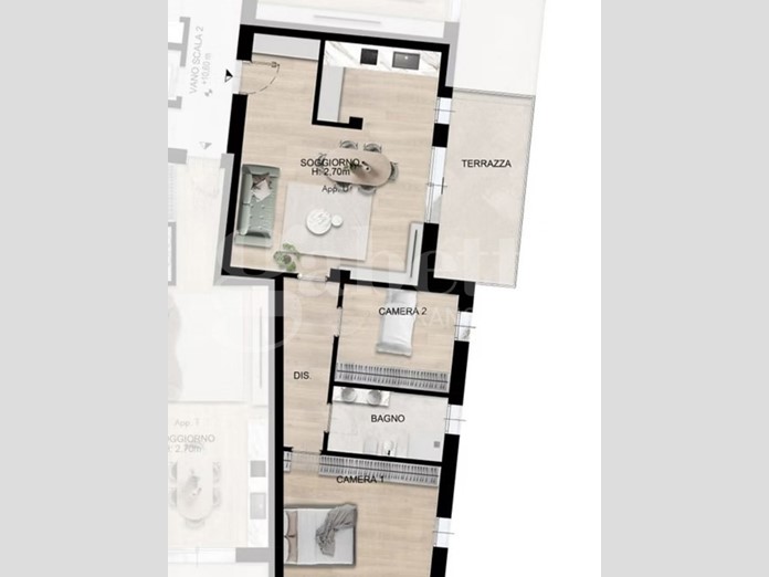 Quadrilocale in Vendita a Trofarello, 280'000&euro;, 110 m²