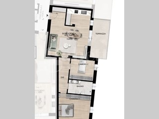 Quadrilocale in Vendita a Trofarello, 280'000&euro;, 110 m²