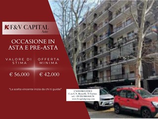 Bilocale in Vendita a Torino, 42'000&euro;, 56 m²