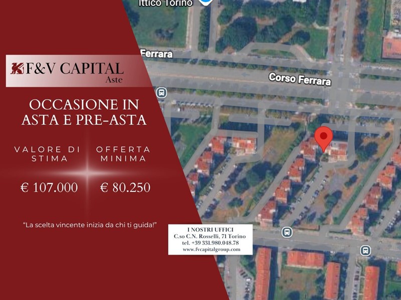 Trilocale in Vendita a Torino, 107'000&euro;, 120 m²