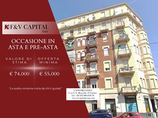 Trilocale in Vendita a Torino, 74'000&euro;, 63 m²