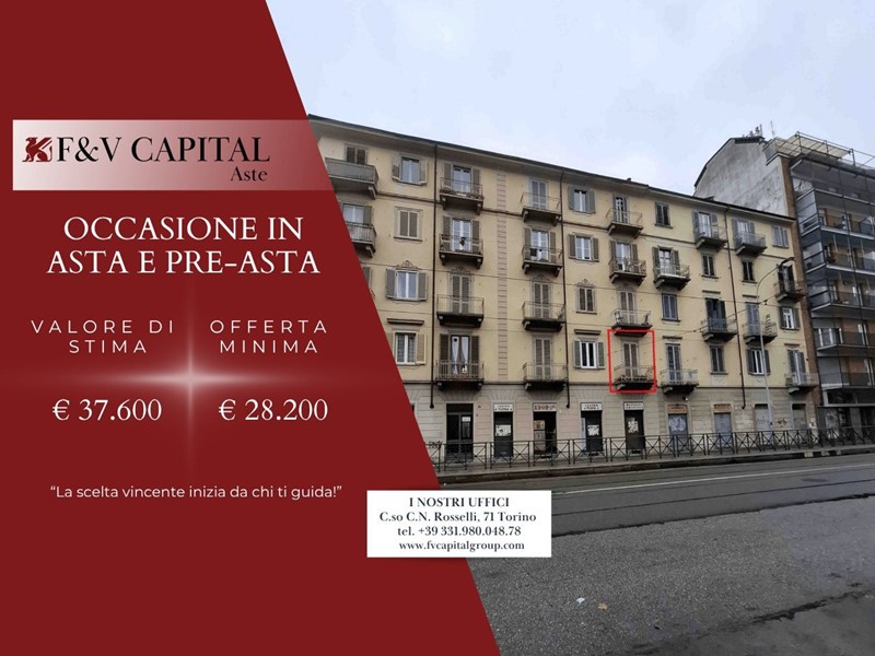Bilocale in Vendita a Torino, 37'600&euro;, 45 m²