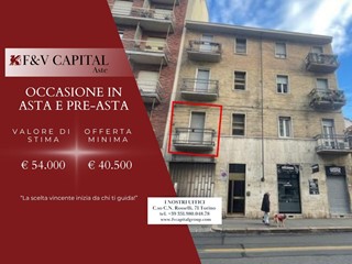 Bilocale in Vendita a Torino, 54'000&euro;, 55 m²