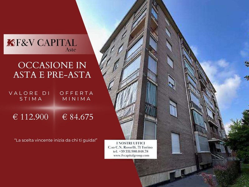 Quadrilocale in Vendita a Torino, 112'900&euro;, 90 m²
