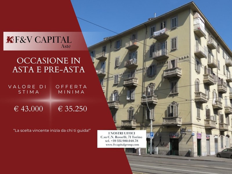 Trilocale in Vendita a Torino, 43'000&euro;, 65 m²
