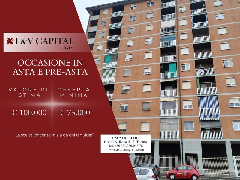 Appartamento in Vendita a Torino, 100'000&euro;, 140 m²
