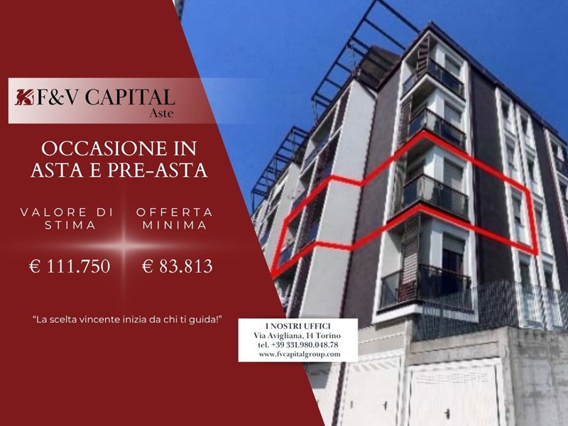 Trilocale in Vendita a Moncalieri, 111'750&euro;, 65 m²