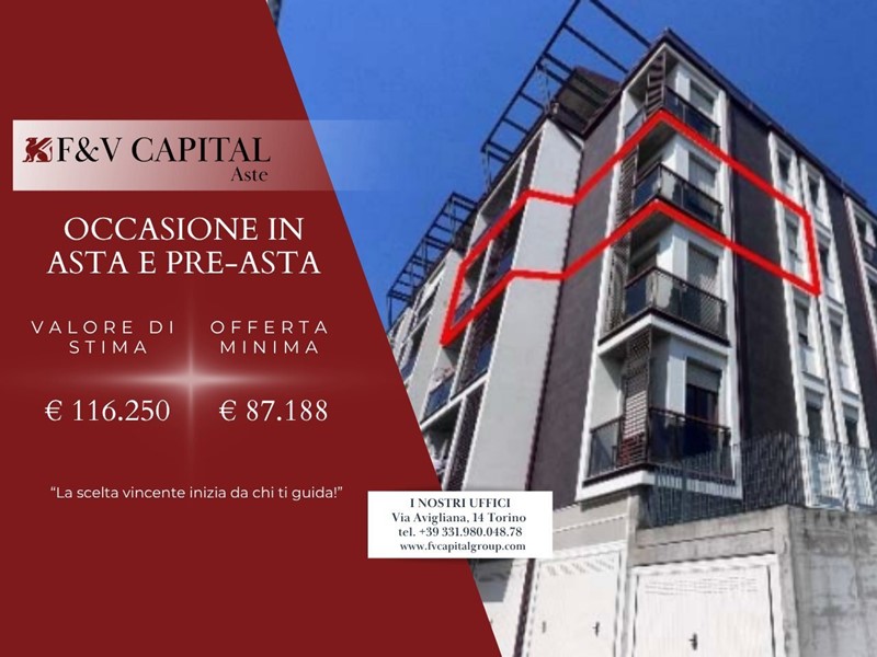 Trilocale in Vendita a Moncalieri, 116'250&euro;, 65 m²