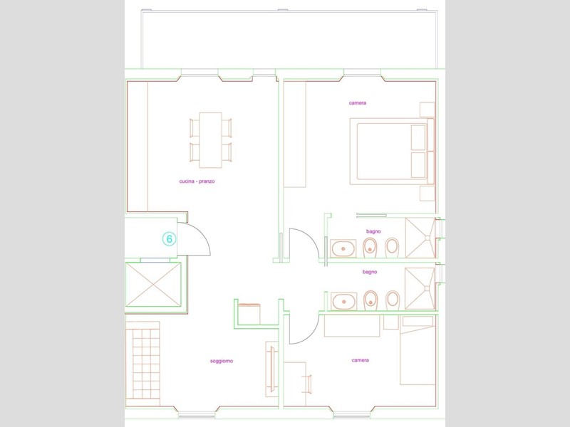 Quadrilocale in Vendita a Poggibonsi, 225'000&euro;, 82 m²