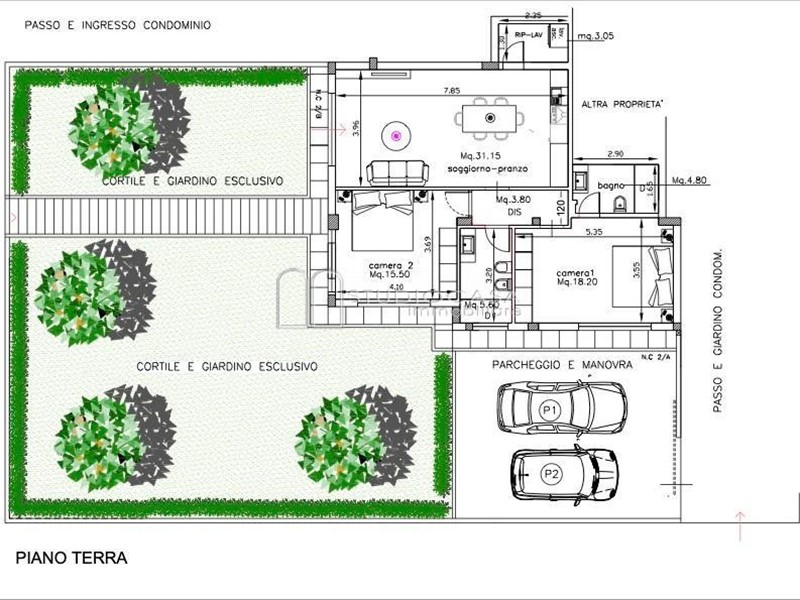 Quadrilocale in Vendita a Pisa, 240'000&euro;, 100 m²